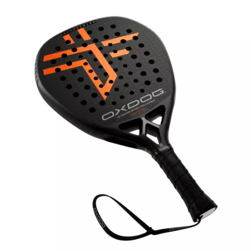 Oxdog Ultimate Match zwart oranje padelracket | PadelShopWestland