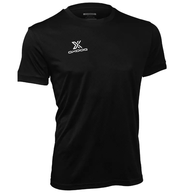 Oxdog Delta shirt zwart | PadelShopWestland