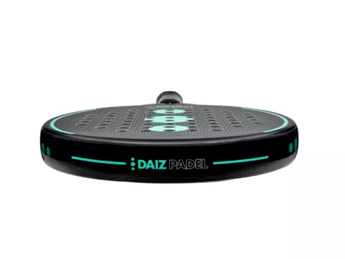 Daiz Padel Novus zwart mintgroen padelracket | PadelShopWestland