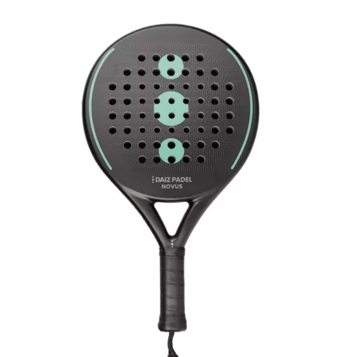 Daiz Padel Novus zwart mintgroen padelracket | PadelShopWestland
