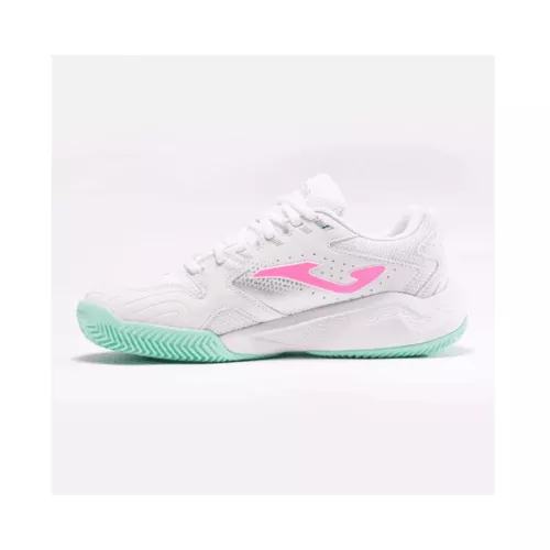 Joma Master 1000 Lady wit roze mintgroen padelschoen | PadelShopWestland