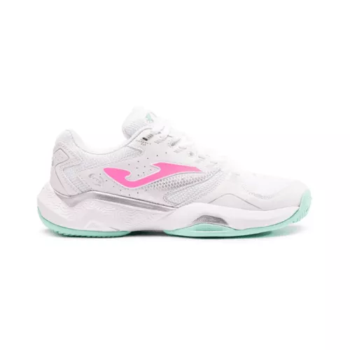 Joma Master 1000 Lady wit roze mintgroen padelschoen | PadelShopWestland