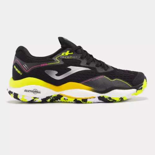Joma Slam Lady 2423 zwart geel padelschoen | PadelShopWestland
