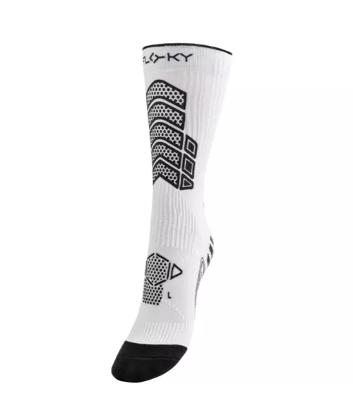 Floky Axsist 2.0 wit zwart sportsokken | PadelShopWestland