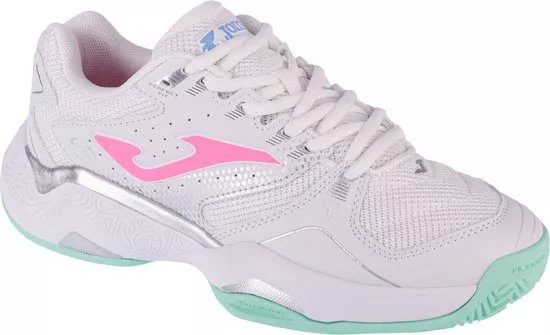 Joma Master 1000 Lady wit roze mintgroen dames padelschoen | PadelShopWestland
