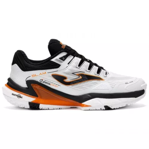 Joma Slam Men 2542 White Black padelschoenen | PadelShopWestland