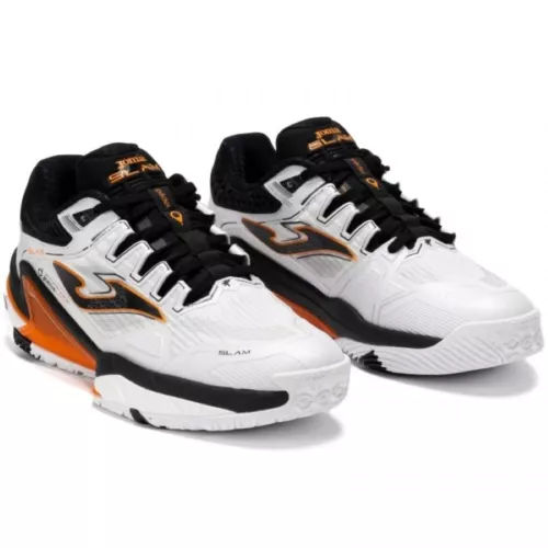 Joma Slam Men 2542 White Black padelschoenen | PadelShopWestland