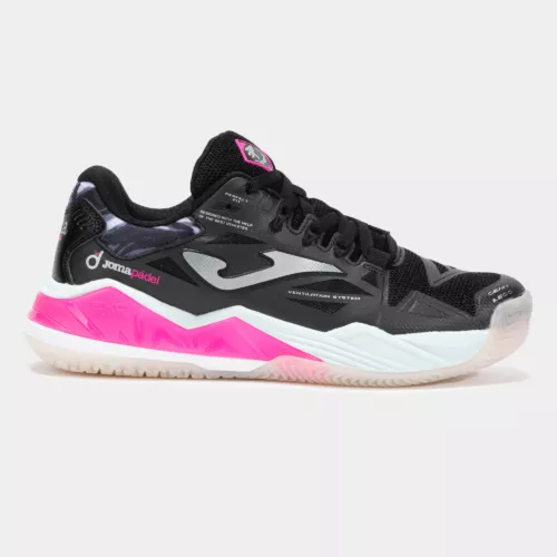 Joma Spin Lady 2501 Black padelschoen | PadelShopWestland