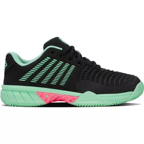 KSwiss Express Light 3 clay Black/Mint/Pastel padelschoen | PadelShopWestland