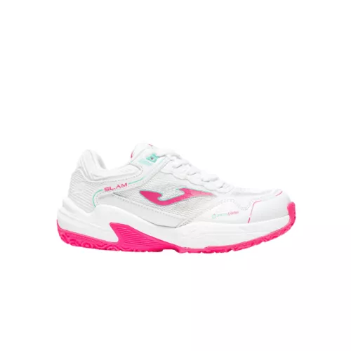 Joma Slam JR 2632 White Pink padelschoenen | PadelShopWestland
