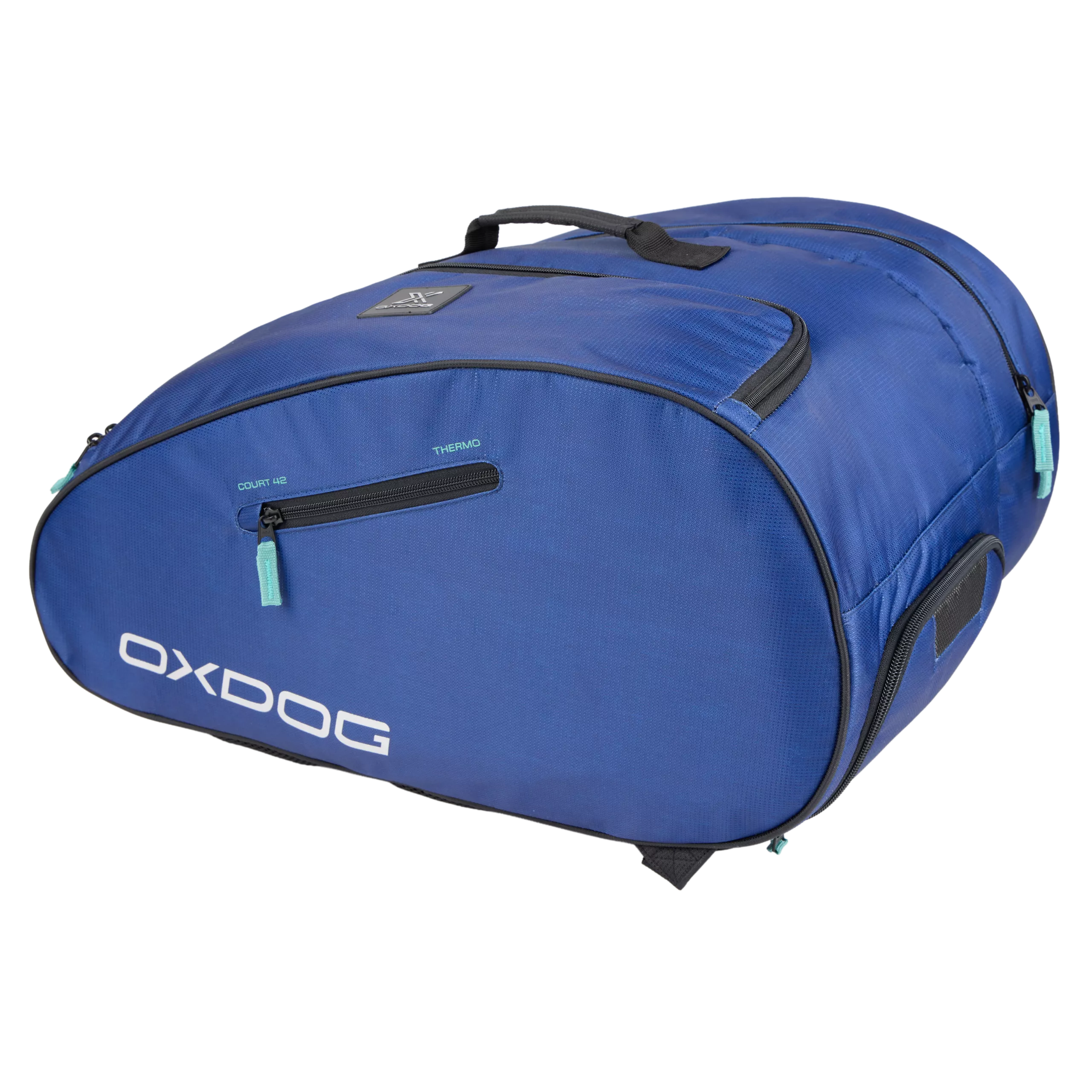 Oxdog Court Padelbag Blue ruime blauwe padeltas Padelshopwestland.nl