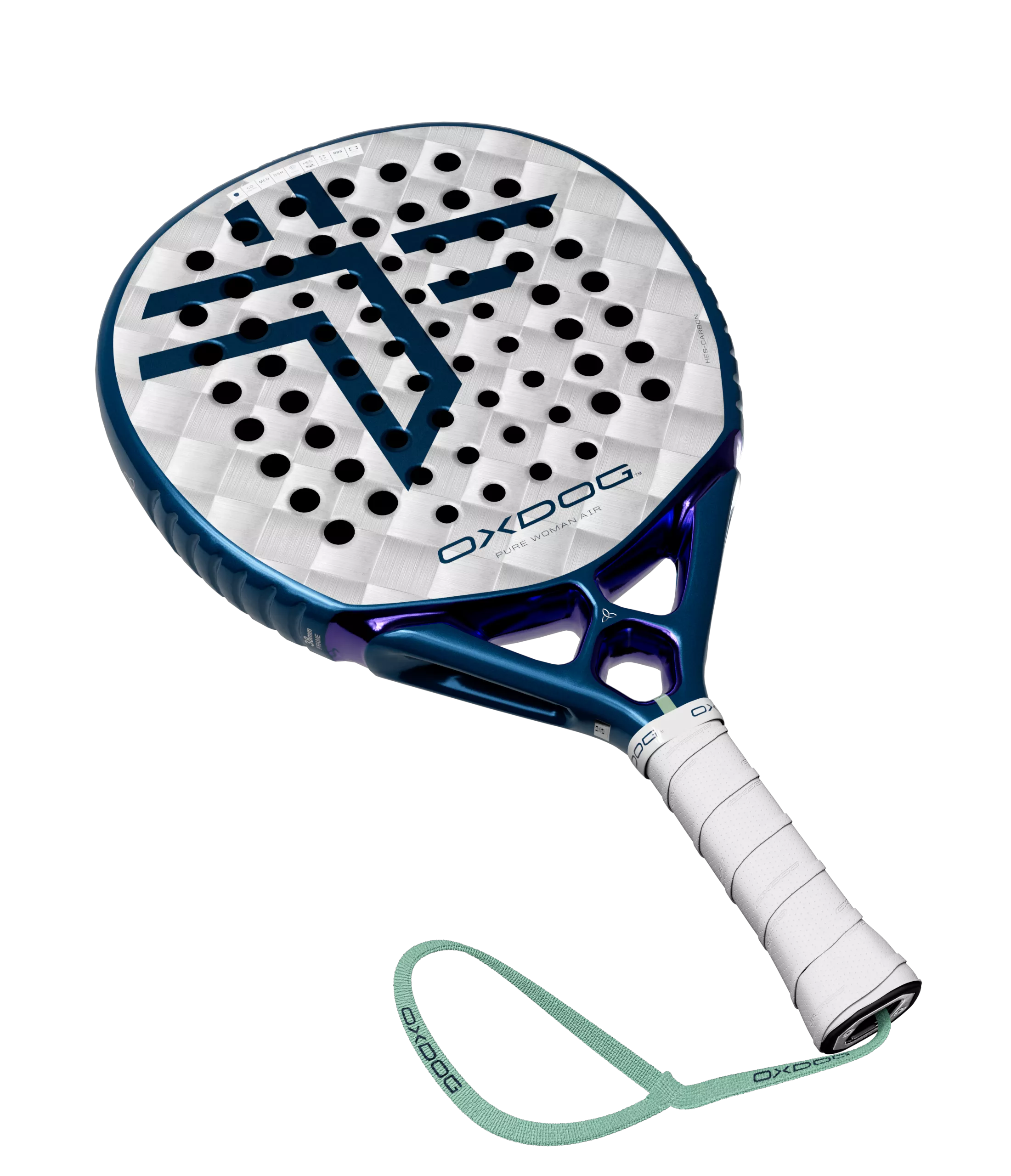 Oxdog Pure Woman Air Padelracket – Lichtgewicht Dames Racket met Maximale Controle - Afbeelding 6