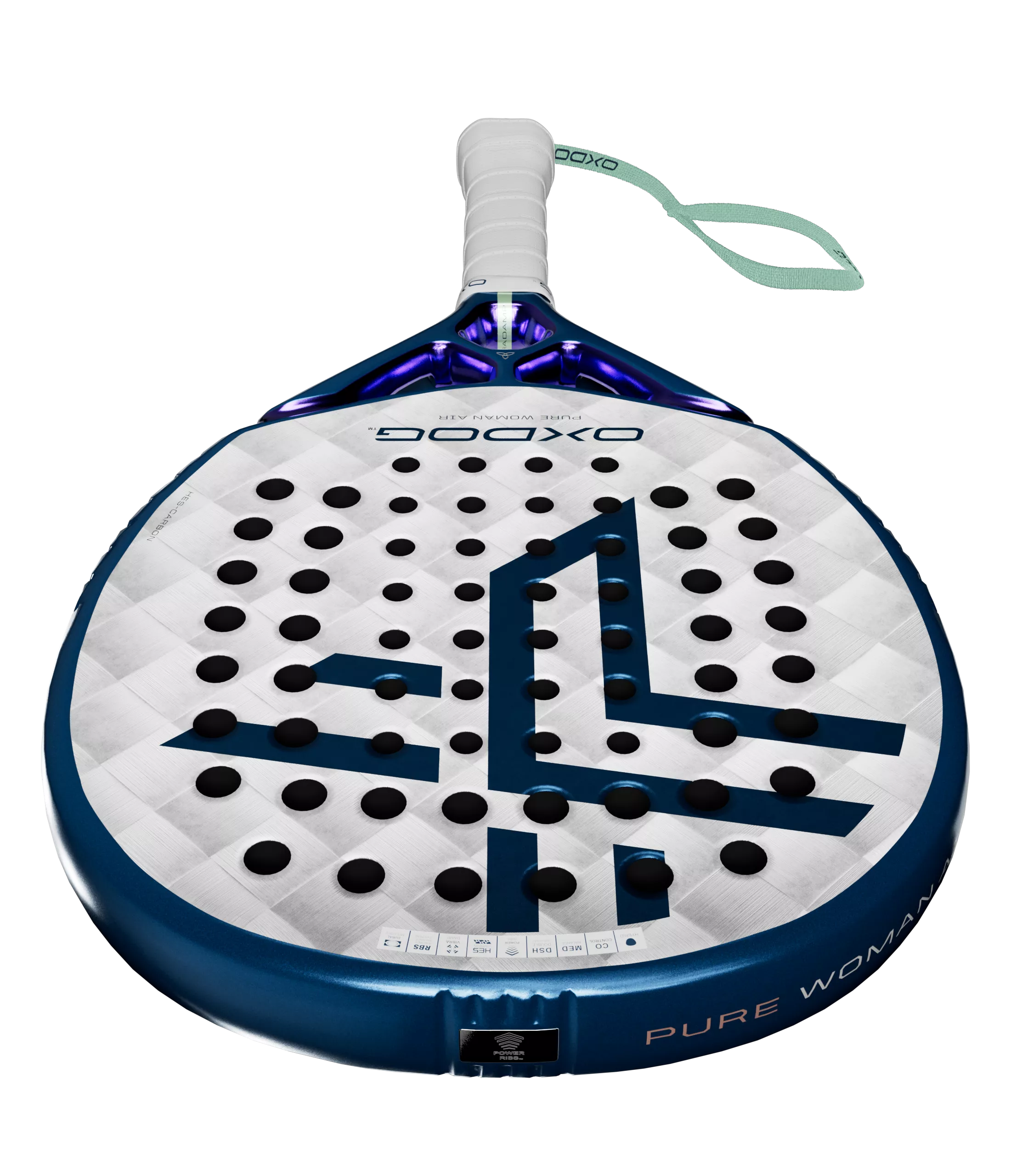 Oxdog Pure Woman Air Padelracket – Lichtgewicht Dames Racket met Maximale Controle - Afbeelding 5