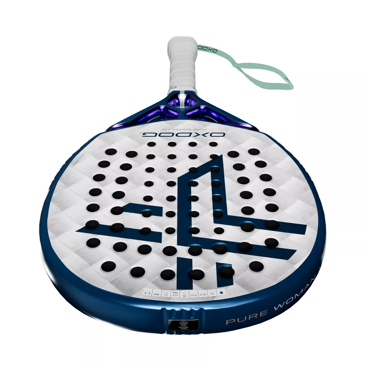 Oxdog Pure Woman Air Padelracket – Lichtgewicht Dames Racket met Maximale Controle - Afbeelding 3