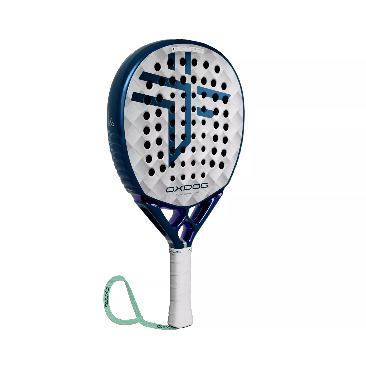 Oxdog Pure Woman Air Padelracket – Lichtgewicht Dames Racket met Maximale Controle - Afbeelding 4